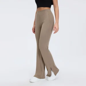 Side view of MZ-024 showcasing the superior drape and elegant leg-lengthening silhouette.