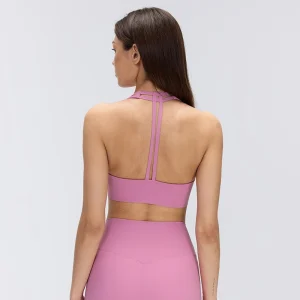 Back view of MZ-095 featuring minimalist T-back hollow design.