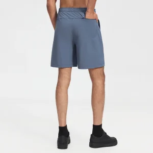 Back view of MZ-MS003 men's water-repellent casual shorts.