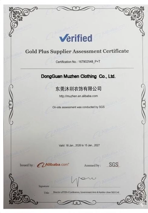 Official SGS factory audit report and quality compliance certification for muzyoga.