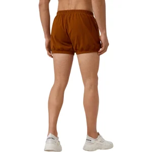 Back view of the MZ-MBT004 shorts showing the drape.