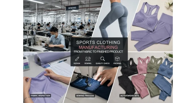 sports clothing manufacturer activewear production process